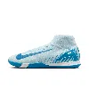 Nike Men's Mercurial Superfly 10 Academy Ic High-top Soccer Shoes In Blue