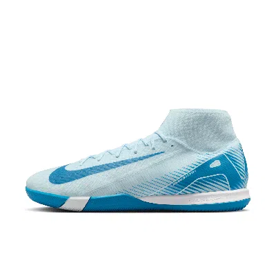 Nike Men's Mercurial Superfly 10 Academy Ic High-top Soccer Shoes In Blue