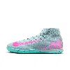 Nike Men's Mercurial Superfly 10 Academy Ic High-top Soccer Shoes In Grey