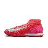 Nike Men's Mercurial Superfly 10 Academy Ic High-top Soccer Shoes In Red