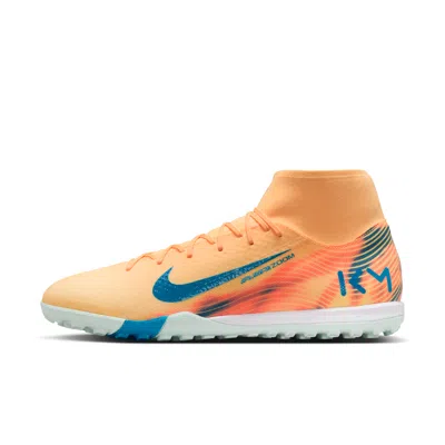 Nike Men's Mercurial Superfly 10 Academy "kylian Mbappã©" Turf High-top Soccer Shoes In Orange