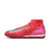 Nike Men's Mercurial Superfly 10 Academy Tf High-top Soccer Shoes In Red