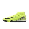 Nike Men's Mercurial Superfly 10 Academy Tf High-top Soccer Shoes In Yellow