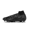 Nike Men's Mercurial Superfly 10 Elite Ag-pro High-top Soccer Cleats In Black