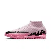 Nike Men's Mercurial Superfly 9 Academy Turf High-top Soccer Shoes In Pink