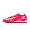 Nike Men's Mercurial Vapor 16 Academy Tf Low-top Soccer Shoes In Red