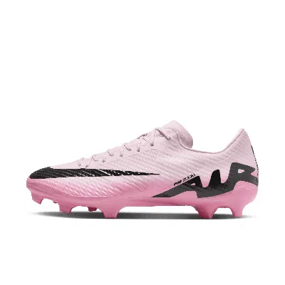 Nike Men's Mercurial Vapor 15 Academy Mg Low-top Soccer Cleats In Pink