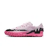 Nike Men's Mercurial Vapor 15 Academy Tf Low-top Soccer Shoes In Pink