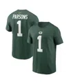 Nike Men's Micah Parsons Green Green Bay Packers Name Number T-shirt In Green