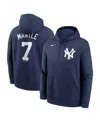 Nike Men's Anthony Volpe Navy New York Yankees Player Name Number Club Pullover Hoodie In Blue