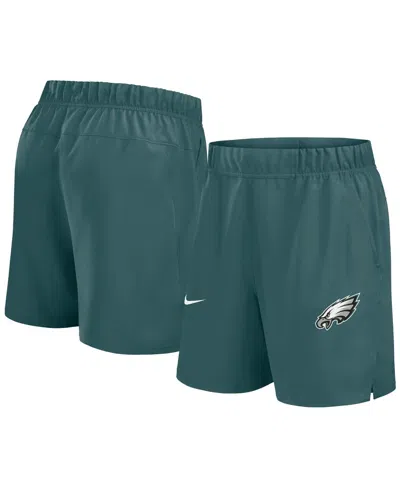 NIKE MEN'S MIDNIGHT GREEN PHILADELPHIA EAGLES BLITZ VICTORY PERFORMANCE SHORTS