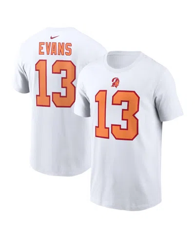Nike Men's Mike Evans White '76 Tampa Bay Buccaneers 50th Season Name Number T-shirt