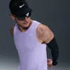 Nike Men's Miler Dri-fit Running Tank Top In Purple