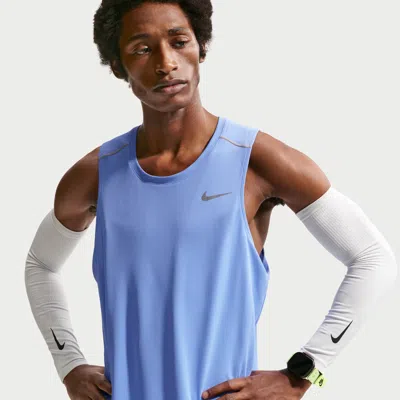 Nike Men's Miler Dri-fit Running Tank Top In Blue