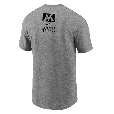 Nike Men's Military Veterans Dri-fit T-shirt In Gray