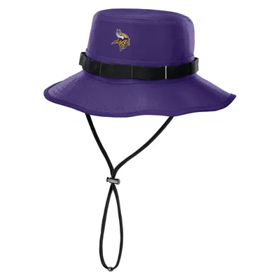 Nike Men's Minnesota Vikings Primetime Apex Boonie Nfl Dri-fit College Bucket Hat In Purple