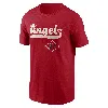 Nike Men's Mike Trout Red Los Angeles Angels City Connect Fuse Name Number T-shirt In Red