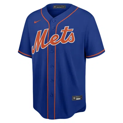 Nike Men's Mlb New York Mets (pete Alonso) Replica Baseball Jersey In Blue