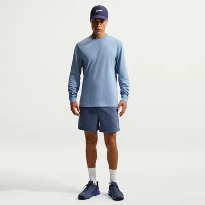 Nike Men's N.a.c. Dri-fit 5" Knit Training Shorts In Blue
