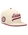 Nike Men's Natural Alabama Crimson Tide Primetime True Performance Fitted Hat In Natural