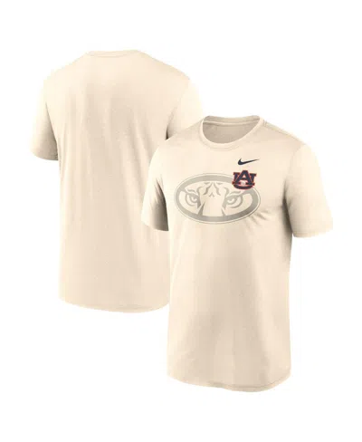 NIKE MEN'S NATURAL AUBURN TIGERS CAMPUS SHADOW LEGEND DRI-FIT T-SHIRT