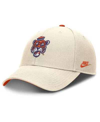 Nike Men's Natural Clemson Tigers Rise Legacy Adjustable Hat In Brown