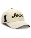 Nike Iowa Hawkeyes Primetime Rise  Men's College Adjustable Hat In Natural
