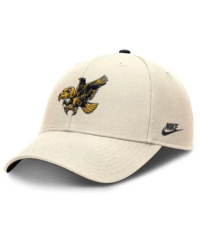Nike Men's Natural Iowa Hawkeyes Rise Legacy Adjustable Hat In Brown