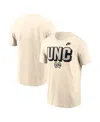 Nike Natural North Carolina Tar Heels Bold Fashion T-shirt In Brown