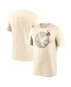 Nike Natural Ohio State Buckeyes Campus Shadow Legend Performance T-shirt In Multi