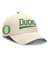 Nike Oregon Ducks Primetime Rise  Men's College Adjustable Hat In Natural