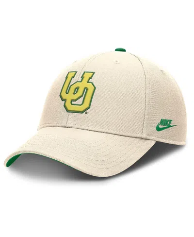 Nike Men's Natural Oregon Ducks Rise Legacy Adjustable Hat In Brown