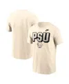 Nike Natural Penn State Nittany Lions Bold Fashion T-shirt In Brown