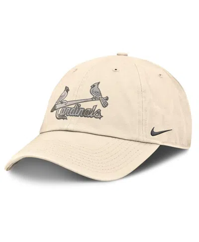 Nike Men's Natural St. Louis Cardinals Camo Pack Club Adjustable Hat In Brown