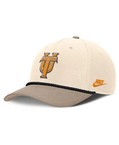 Nike Men's Natural Tennessee Volunteers Rise Legacy Throwback Logo Adjustable Hat In Brown