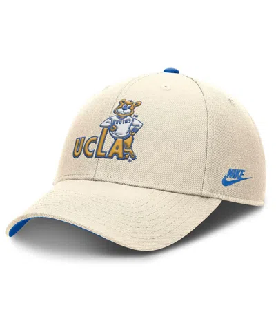 Nike Men's Natural Ucla Bruins Rise Legacy Adjustable Hat In Brown