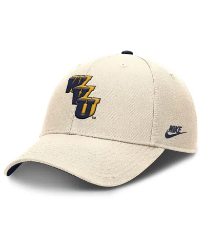 Nike Men's Natural West Virginia Mountaineers Rise Legacy Adjustable Hat In Brown