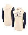 Nike West Virginia Legacy  Men's Dri-fit College Long-sleeve Hooded T-shirt In Multi