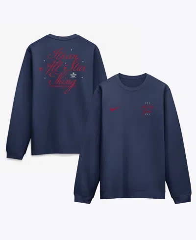 Nike Men's Navy 2026 Mlb All-star Game Slogan Sweatshirt In Multi