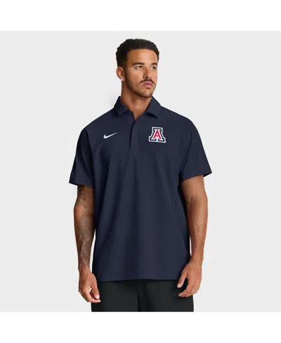 Nike Arizona  Men's Dri-fit College Polo In Blue