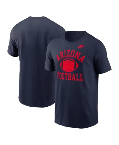 Nike Men's Navy Arizona Wildcats Legacy Football Icon T-shirt