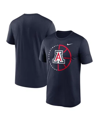 Nike Kids' Men's Navy Arizona Wildcats Legend Basketball Icon Performance T-shirt