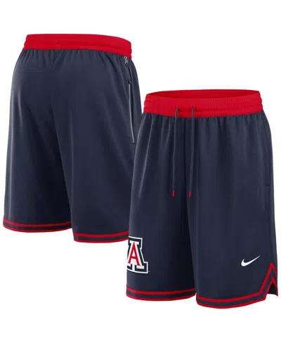 Nike Men's Navy Arizona Wildcats Performance Basketball Shorts In Blue