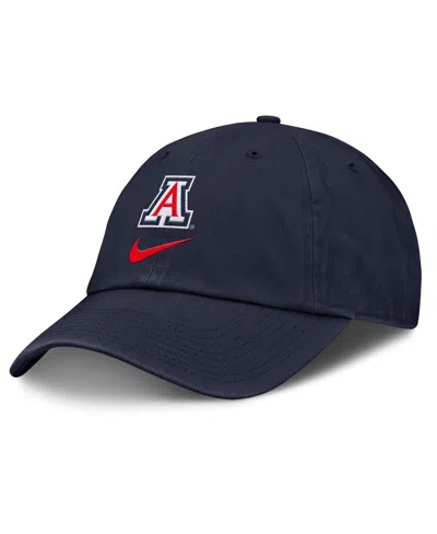 NIKE MEN'S NAVY ARIZONA WILDCATS PRIMETIME CLUB ADJUSTABLE HAT