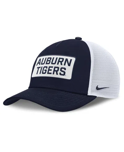 NIKE MEN'S NAVY AUBURN TIGERS 2025 ON-FIELD CLUB ADJUSTABLE TRUCKER HAT