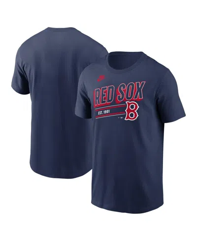 NIKE MEN'S NAVY BOSTON RED SOX COOPERSTOWN COLLECTION RETRO T-SHIRT