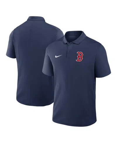 Nike Men's Navy Boston Red Sox Dri-fit Victory Polo Shirt In Blue