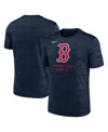 Nike Navy Boston Red Sox Velocity Performance T-shirt In Navy
