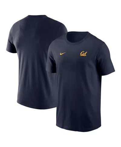 Nike Men's Navy Cal Bears 2025 Sideline Legend Performance T-shirt In Blue