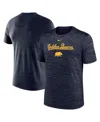 Nike Men's Navy Cal Bears Velocity Performance T-shirt In Blue
